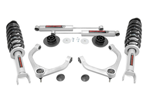 Rough Country 3 in. Lift Kit, N3 Struts/Shocks for Ram 1500 4WD 12-18 and Classic - 31231