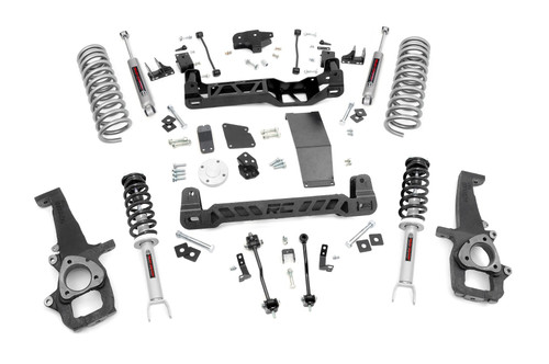 Rough Country 6 in. Lift Kit, N3 Struts for Ram 1500 4WD 12-18 and Classic - 33232