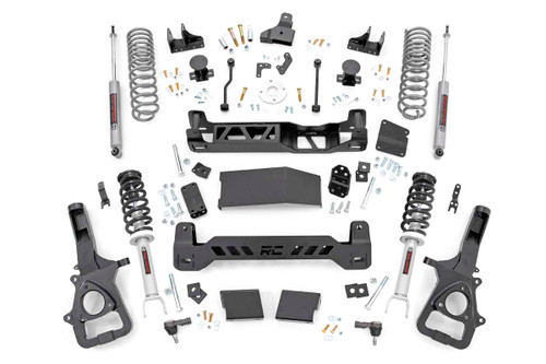 Rough Country 6 in. Lift Kit, N3 Struts, Dual Rate Coils for Ram 1500 4WD 19-23 - 33431