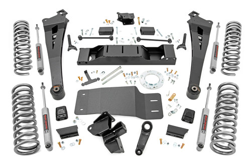 Rough Country 5 in. Lift Kit, Dual Rate Coils, Non-AISIN for Ram 2500 4WD 19-23 - 38330