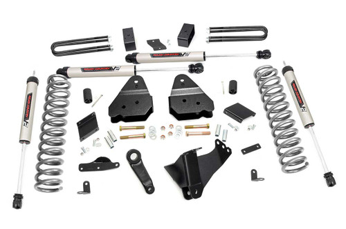 Rough Country 4.5 in. Lift Kit, No OVLD, V2 for Ford Super Duty 4WD 11-14 - 53070