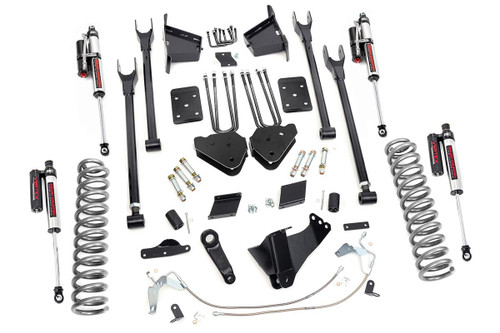 Rough Country 6 in. Lift Kit, 4-Link, No OVLD, Vertex for Ford F-250 Super Duty 14-18 - 53250