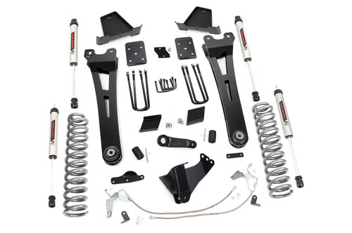 Rough Country 6 in. Lift Kit, Radius Arm, OVLD, V2 for Ford F-250 Super Duty 14-18 - 54270