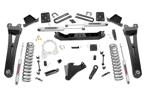 Rough Country 6 in. Lift Kit, R/A, No OVLD for Ford Super Duty 4WD 17-22 - 55630