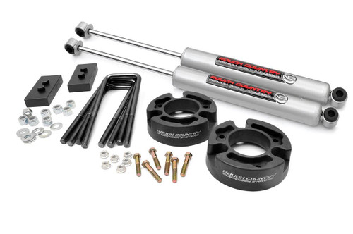 Rough Country 2.5 in. Lift Kit, Molded for Ford F-150 2WD/4WD 04-08 - 57030