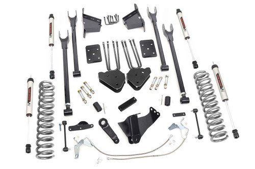 Rough Country 8 in. Lift Kit, 4 Link, V2 for Ford Super Duty 4WD 08-10 - 59270
