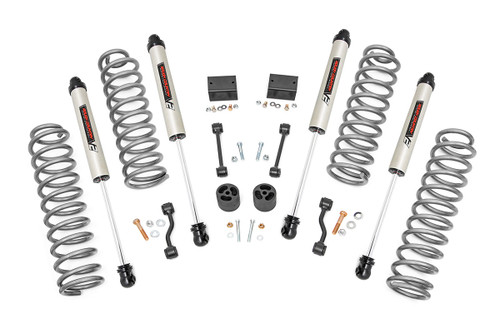 Rough Country 2.5 in. Lift Kit, Coils, V2 for Jeep Wrangler JL 4WD 18-23 - 67770
