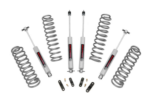 Rough Country 2.5 in. Lift Kit, Coils for Jeep Wrangler JK 2WD/4WD 07-18 - 67930