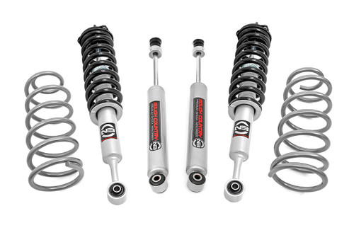 Rough Country 3 in. Lift Kit, Rear Coils, N3 Struts for Toyota 4Runner 4WD 10-23 - 76631