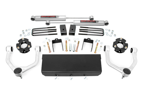 Rough Country 3 in. Lift Kit, N3 Shocks for Nissan Titan XD 2WD/4WD 16-23 - 83630