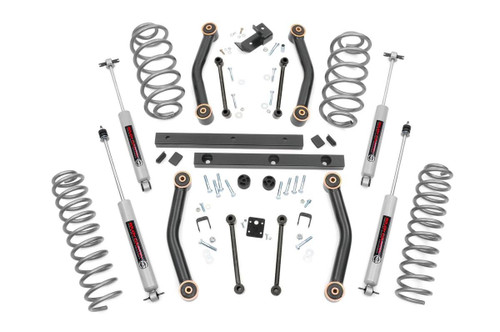 Rough Country 4 in. Lift Kit for Jeep Wrangler TJ 4WD 03-06 - 90730