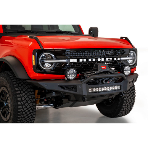 ADD Rock Fighter Winch Front Bumper, 21-25 Bronco - F230181060103