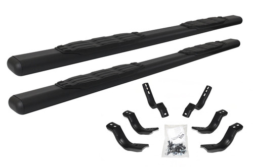 Go Rhino - 5" 1000 Series SideSteps w/Mounts - Text. Black - 1500/1500 Classic Ext. Cab - 105439980T