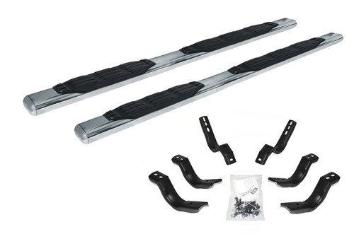 Go Rhino - 5" 1000 Series SideSteps w/Mounts - Pol. Stainless - 1500/1500 Classic Crew Cab - 105439987PS