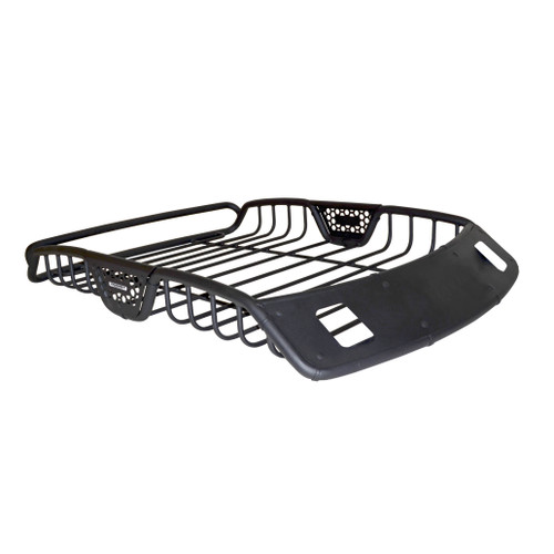 Go Rhino - SR20 Tubular Steel Roof Rack With 2x Light Mount Openings - 48" Long - Text. Black - 59025T