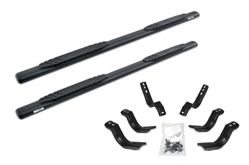 Go Rhino - 4" OE Xtreme SideSteps w/Mounts - Text. Black - GM 1500/2500 HD Crew Cab/Ext. Cab - 684404580T