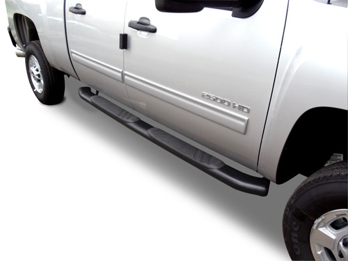 Go Rhino - 5" OE Xtreme Composite SideSteps w/Mounts - Black - F-150 Crew Cab - 685412687CB