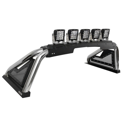 Go Rhino - Sport Bar 2.0 with Power Actuated Retractable Light Mount - Pol. Stainless - 918600PS