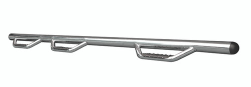 Go Rhino - Dominator D3 1 Piece SideSteps w/Mounts - Wheel to Wheel - Pol. Stainless - F-150 Ext. Cab - D362481PS