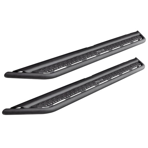 Go Rhino - Dominator Xtreme D6 SideSteps w/Mounts - Text. Black - GM 1500/2500 HD Ext. Cab - D64043T