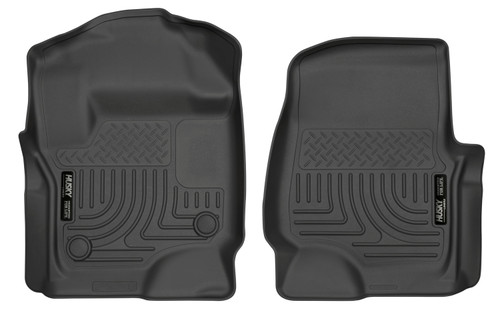 Husky Liners Ford F-250/F-350/F-450 Super Duty Front Floor Liners Black - 13301