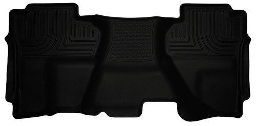 Husky Liners 2nd Seat (Full Coverage) GM Dbl Cab WeatherBeater Black - 19241