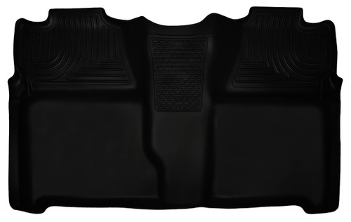 Husky Liners 2nd Seat (Full Coverage) GM Crew Cab WeatherBeater Black - 19201