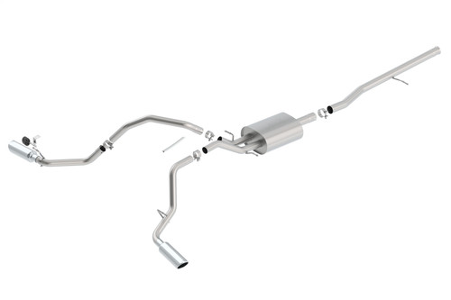 Borla 14-19 Chevrolet Silverado 1500/ GMC Sierra 1500 Cat-Back Exhaust System S-Type Dual Split Side - 140545