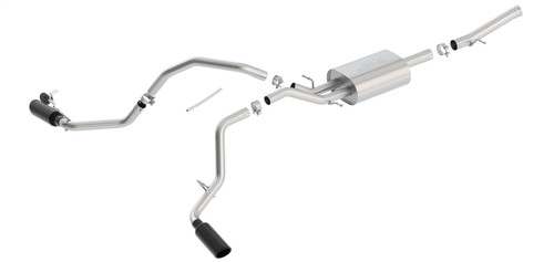 Borla 14-18 Chevrolet Silverado 1500/ GMC Sierra 1500 Cat-Back Exhaust System S-Type Single Side - 140719BC