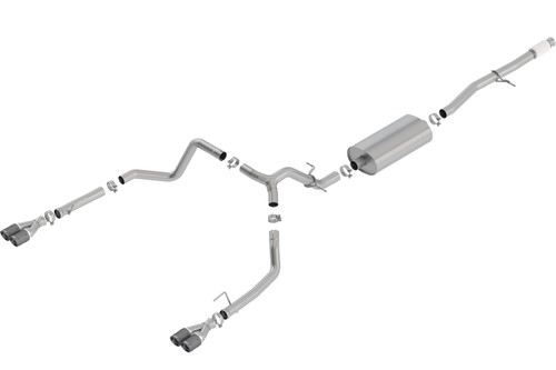 Borla 19-22 Silverado/ Sierra 1500 Cat-Back Exhaust System Touring - 140768CF