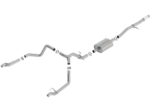 Borla 19-22 Silverado/ Sierra 1500 Cat-Back Exhaust System S-Type - 140769