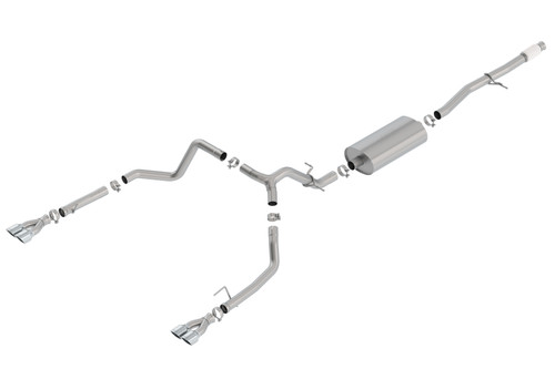 Borla 19-22 Silverado/ Sierra 1500 Cat-Back Exhaust System Touring - 140780