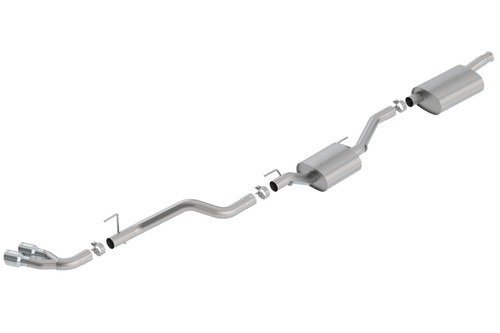 Borla 20-21 Jeep Gladiator JT Cat-Back Exhaust System Touring - 140811