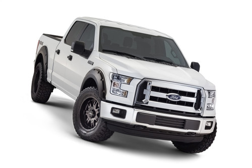 Bushwacker Front and Rear Ford F-150 Pocket Fender Flares, Black - 20935-02