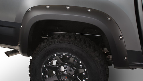 Bushwacker Rear GM Colorado Pocket Fender Flares, Black - 40140-02