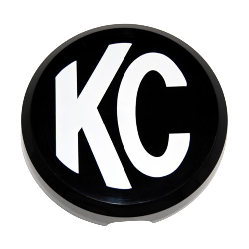 KC HiLiTES 6" Round Hard Black Cover - 5105