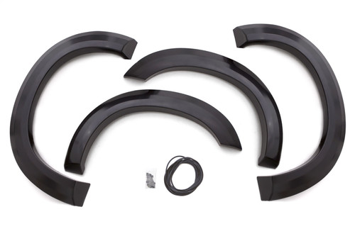 Lund Extra Wide Style Fender Flare Set, Black for Ford F-250/350 Super Duty - EX311T
