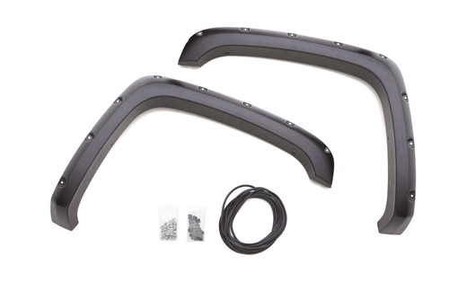 Lund Rivet Style Fender Flare Set, Black for Chevy/GMC Silverado/Sierra 1500/2500/3500 - RX103TA