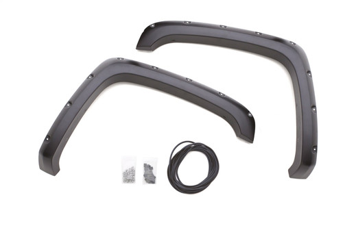 Lund Rivet Style Fender Flare Set, Black for Chevy Silverado 1500/2500/3500 - RX106SA