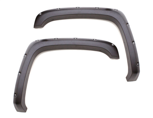 Lund Rivet Style Fender Flare Set, Black for Chevy Silverado 1500 Short Bed - RX113-2T