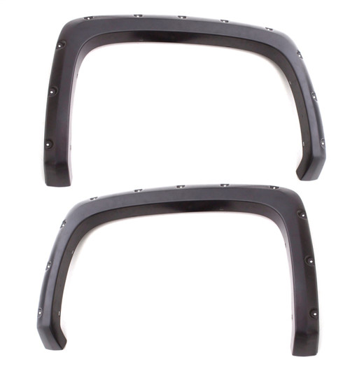 Lund Rivet Style Fender Flare Set, Black for Ford F-250/350/450 Super Duty - RX129SB