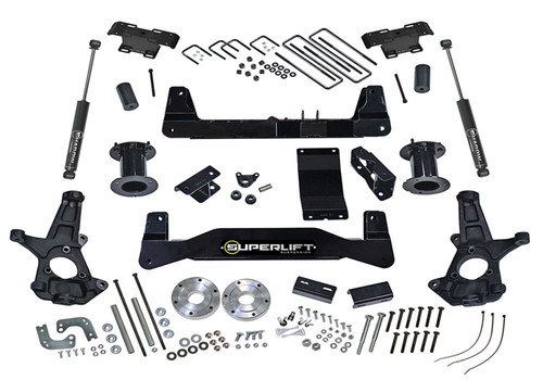 SuperLift 6.5in. Lift Kit-07-13 Silverado/Sierra 1500 4WD-w/SL Rear Shocks - K162