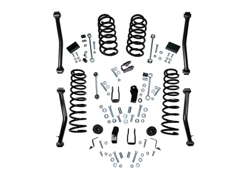 SuperLift 4in. Lift Kit-18-20 Wrangler JL Unlimited-w/Shock Brackets - K176