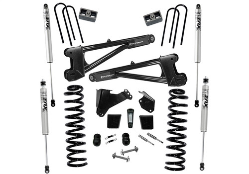 SuperLift 6in. Lift Kit w/FOX Shocks-05-07 F250/350 4WD Diesel w/Replacement Radius Arms - K977F