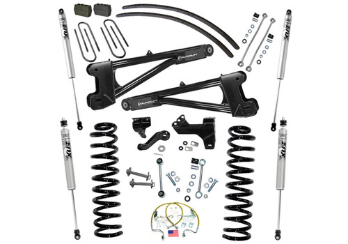 SuperLift 6in. Lift Kit w/FOX Shocks-08-10 F250/350 4WD Diesel w/Replacement Radius Arms - K983F