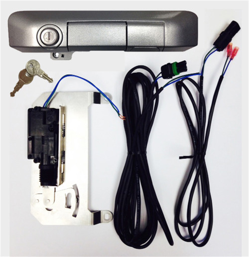 Pop & Lock Power Tailgate Lock For Toyota Tacoma Smart Lock Combo Standard-Silver Sky Metallic - PL85508