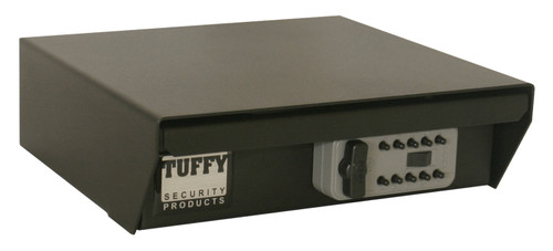 Tuffy Security Valuables Safe With Combination Lock - Universal Black, Includes Mounting Sleeve - 289-089-01