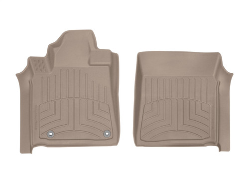 Weathertech Floor Liner HP, 12-21 Tundra Crew Cab, 12-20 Sequoia, Tan 12-21 Tundra Crew Cab, 12-20 Sequoia - 454081IM