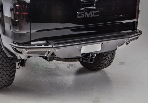 N-Fab RBS PreRunner Rear Bumper Silv/Sierra 1500- Textured Black - C07RBS-H-TX