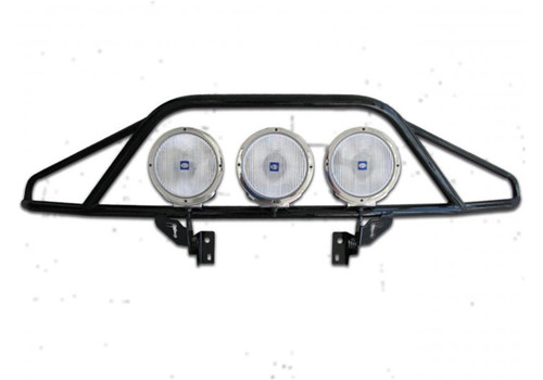 N-Fab Light Mounting-Pre-Runner Light Bar-05-20Frontier/09-12Equator King Cab-Textured Black - N052LH-TX